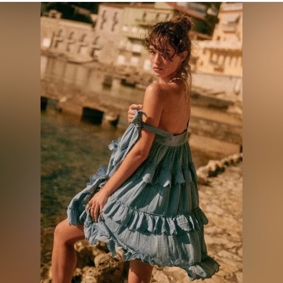 Sezane Embroidered Ruffles Dress - Picture 5 of 16